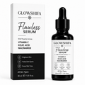 GLOWSHIFA Flawless Serum with Vitamin C, Kojic Acid & Niacinamide | Brightening Face Serum for Dark Spots, Pigmentation & Uneven Skin Tone | Lightweight Daily Glow Serum for All Skin Types | 30 ml