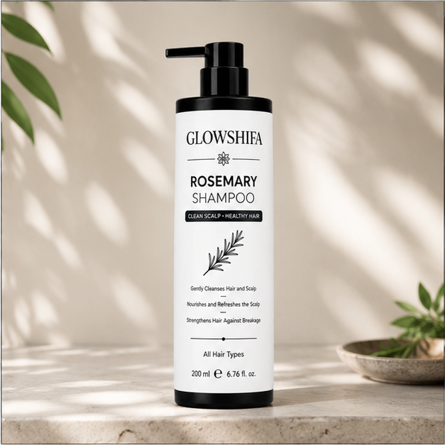 GLOWSHIFA Repair Shampoo, Damage Repair, Nourishing, Smoothening, All Hair Types, 200 ml (Rosemarry Shampoo)