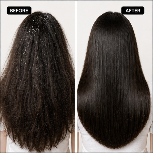 Glowshiifa Conditioner, Anti Hair Fall, Frizz-Free, Boosts Hair Growth, All Hair Types, 200 ml (Anti Dandruff Conditioner)