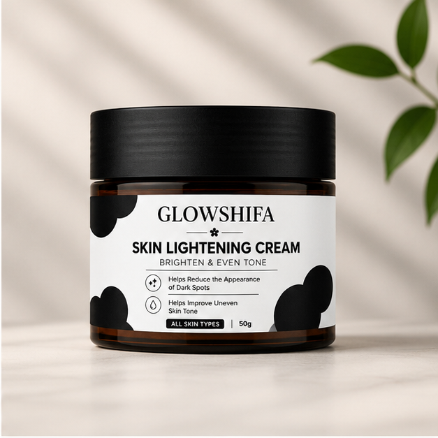 GLOWSHIFA Face Cream for All Skin Types, Long-Lasting Hydration, Soft & Supple Skin, 50g (Skin Lightening Cream)