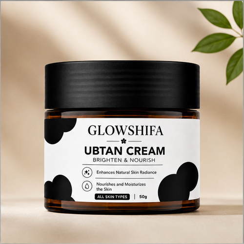 GLOWSHIFA Face Cream for All Skin Types, Long-Lasting Hydration, Soft & Supple Skin, 50g (UBTAN Cream)